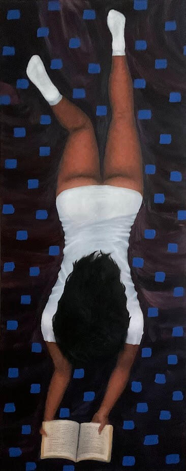 Oil on canvas (152x61cm)